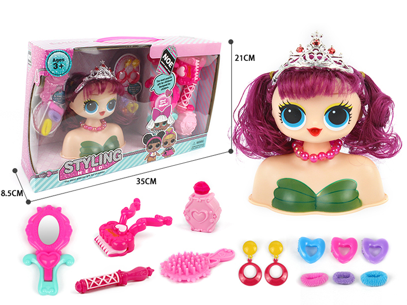 Surprise Doll Styling Head Makeup Toy