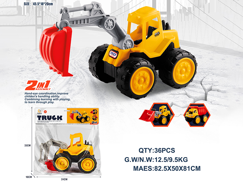 Slide Excavator Engineering Truck