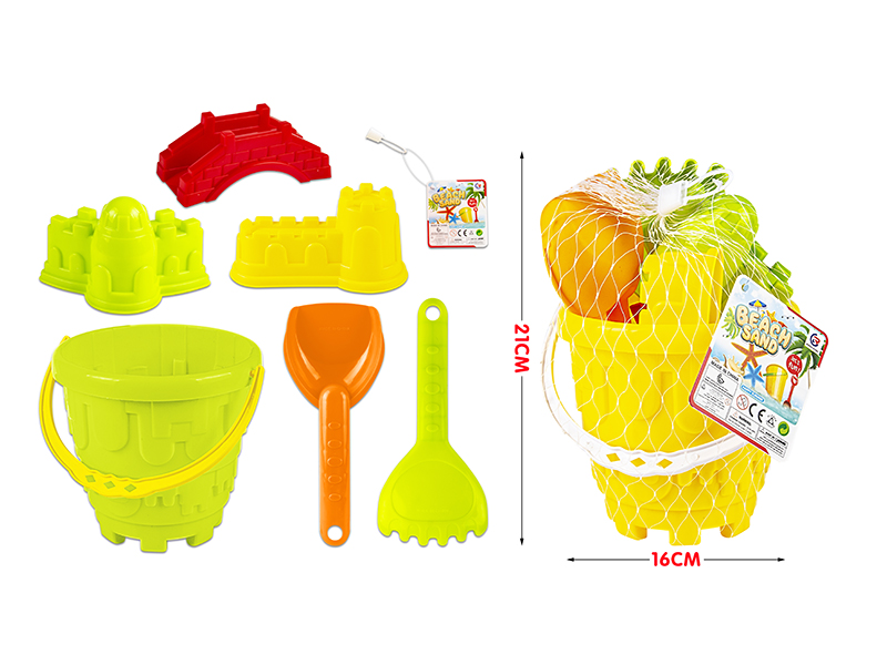 Sand Bucket Set (Multi-Color Mixed)