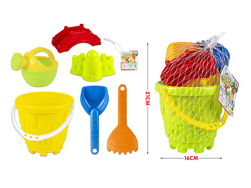 Sand Bucket Set (Multi-Color Mixed)