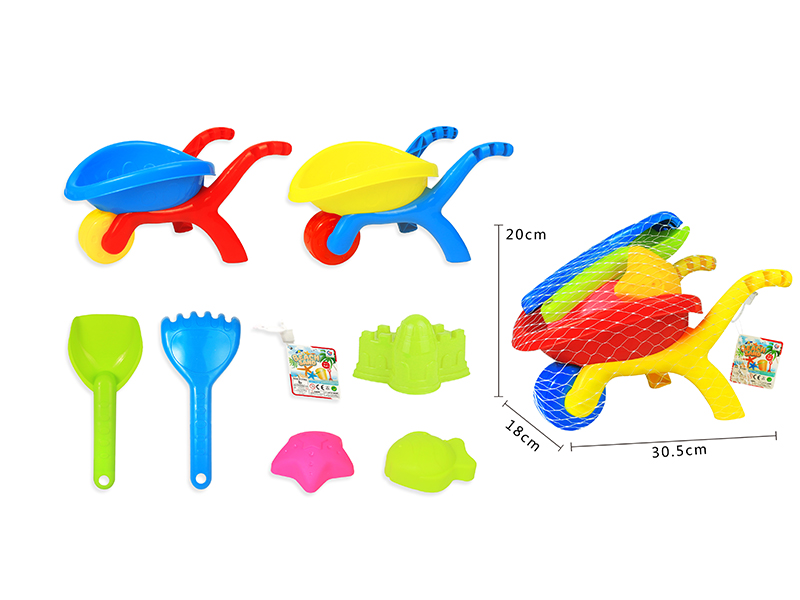 Beach Car Toys Set (Multi-Color Mixed)