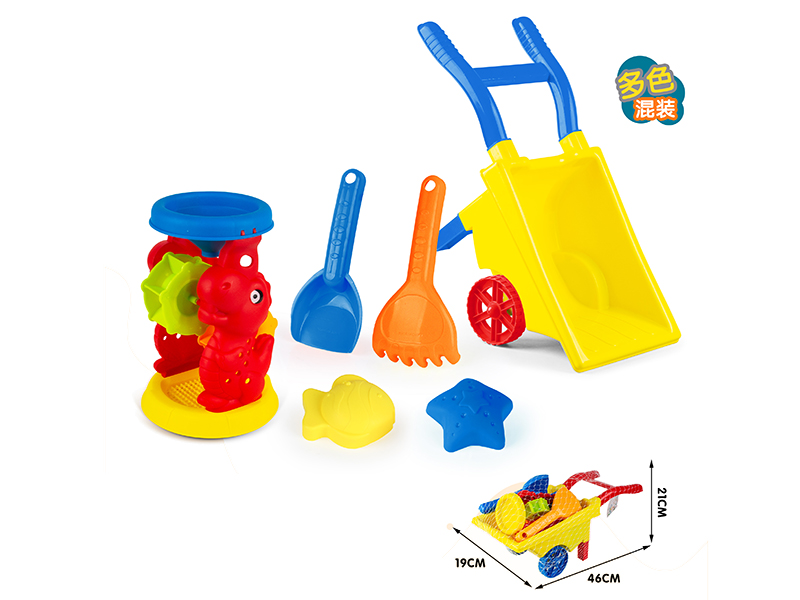 Beach Cart Toys Set 6pcs