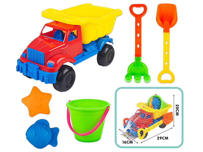 Dongfeng Automobile Beach Toys Set 6pcs