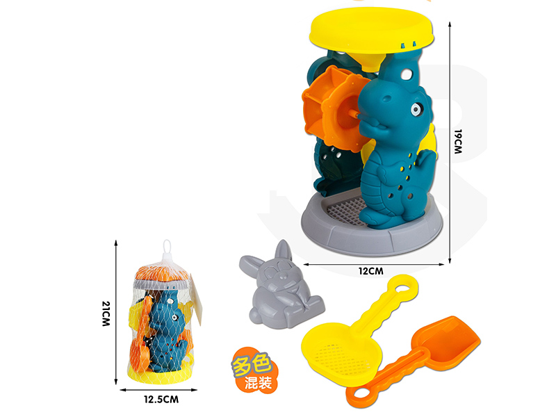 Morandi Color Hourglass Beach Set 4pcs