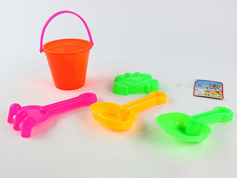 Sand Bucket + 4 Accessories(2 Color)