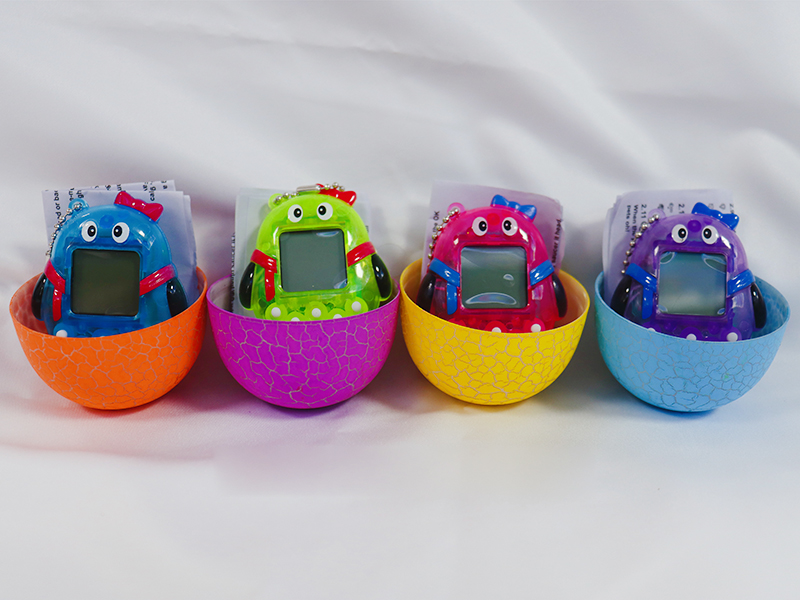 Electronic Pet Game Console With Bead Chain