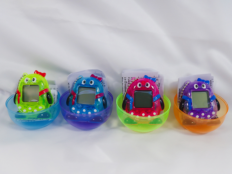 Electronic Pet Game Console With Bead Chain