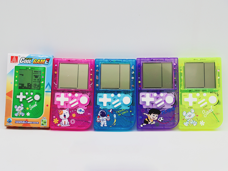 Transparent Tetris Game Machine