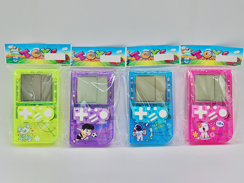 Transparent Tetris Game Machine