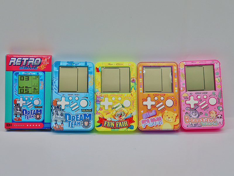 Transparent Tetris Game Machine