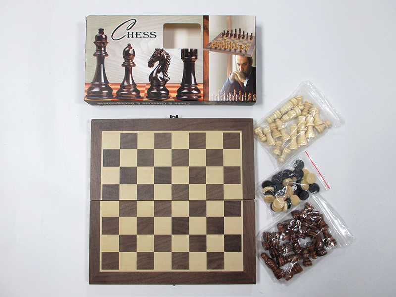 Wooden Chess Toy Set