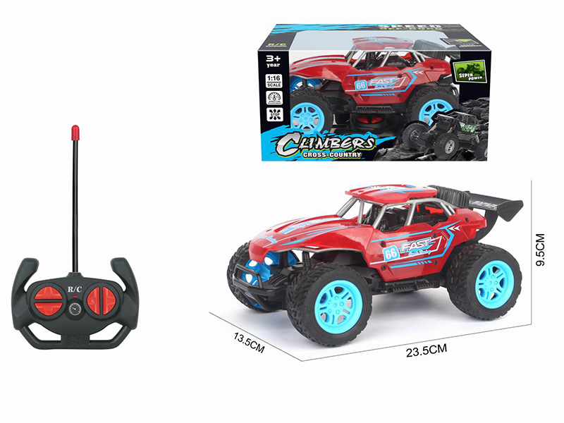 1:18 4 Channel Remote Control Climbing Car(Not Included Batteries)
