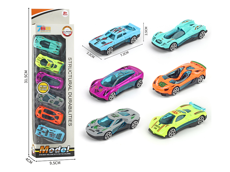 Slide Alloy Sports Car