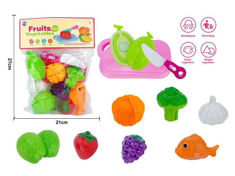 Cutting Vegetables And Fruits Toy