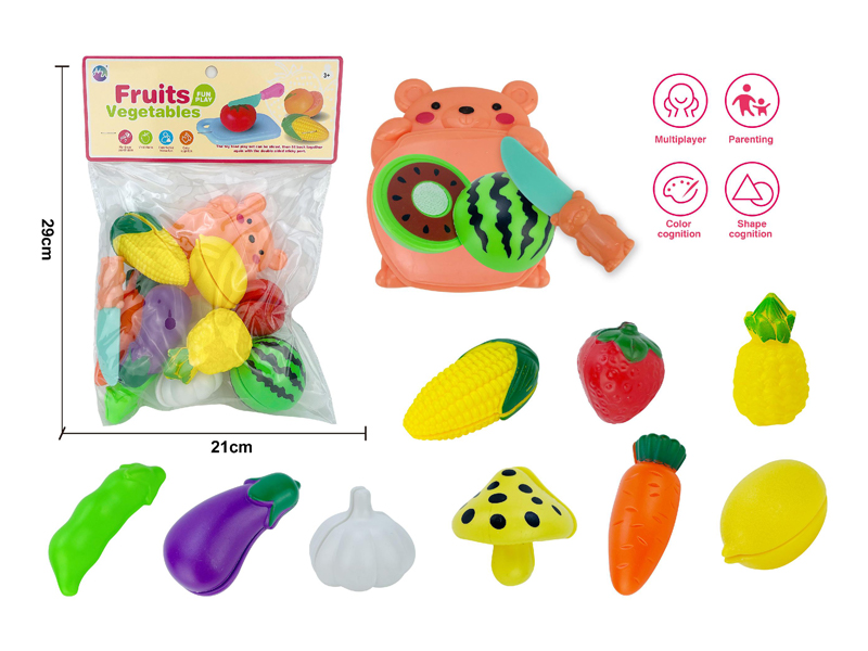 Cutting Vegetables And Fruits Toy