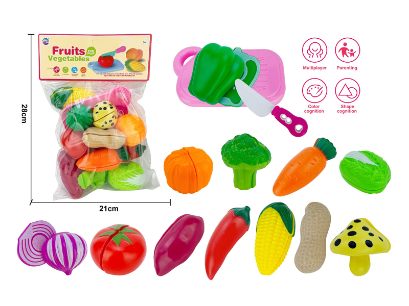Cutting Vegetables And Fruits Toy