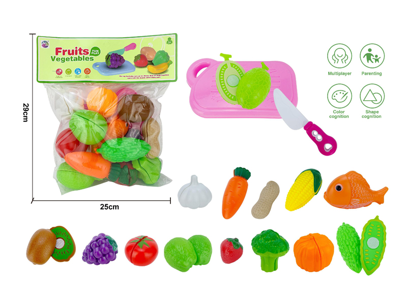 Cutting Vegetables And Fruits Toy