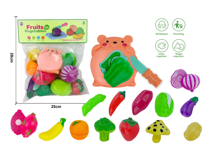 Cutting Vegetables And Fruits Toy