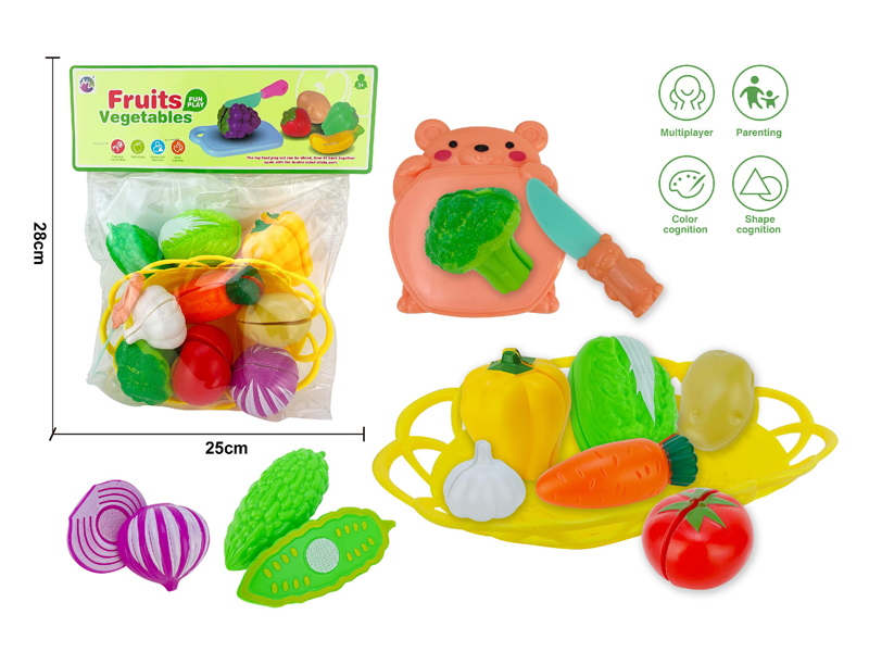 Cutting Vegetables And Fruits Toy