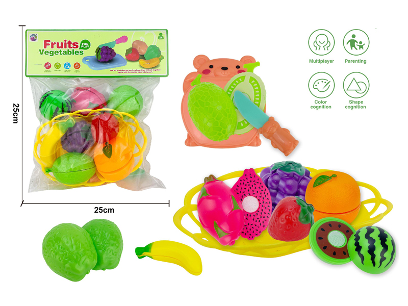 Cutting Vegetables And Fruits Toy