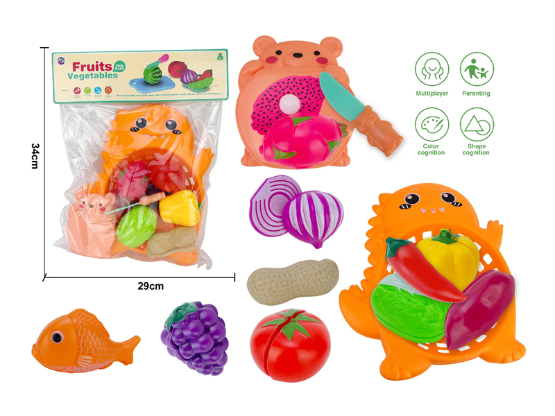 Cutting Vegetables And Fruits Toy