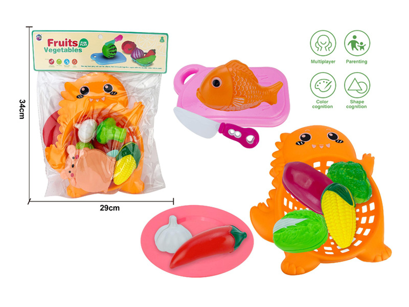 Cutting Vegetables And Fruits Toy