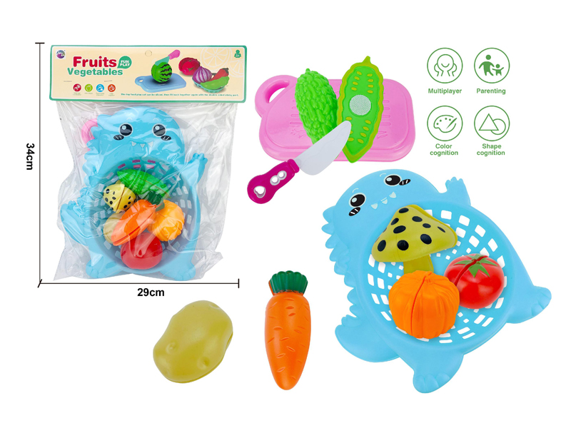 Cutting Vegetables And Fruits Toy
