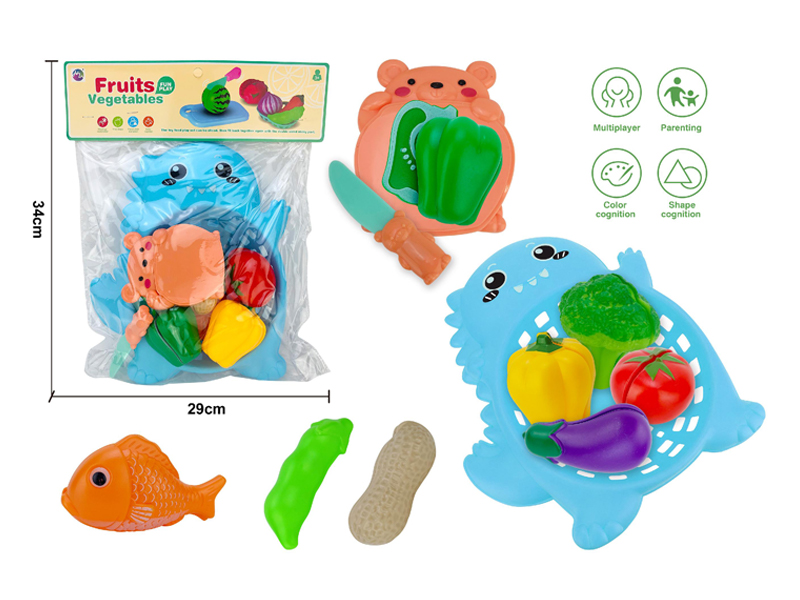 Cutting Vegetables And Fruits Toy