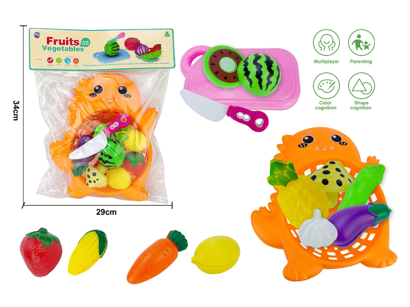 Cutting Vegetables And Fruits Toy
