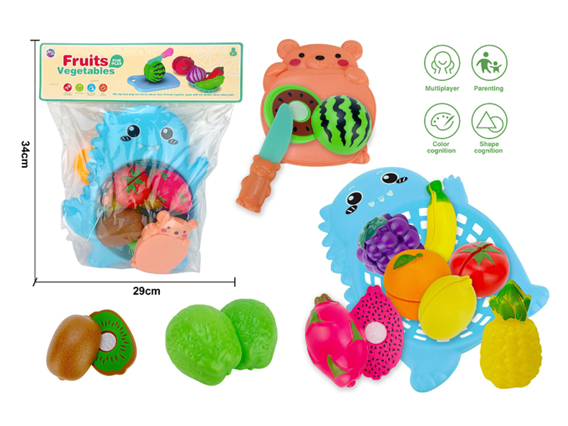 Cutting Vegetables And Fruits Toy