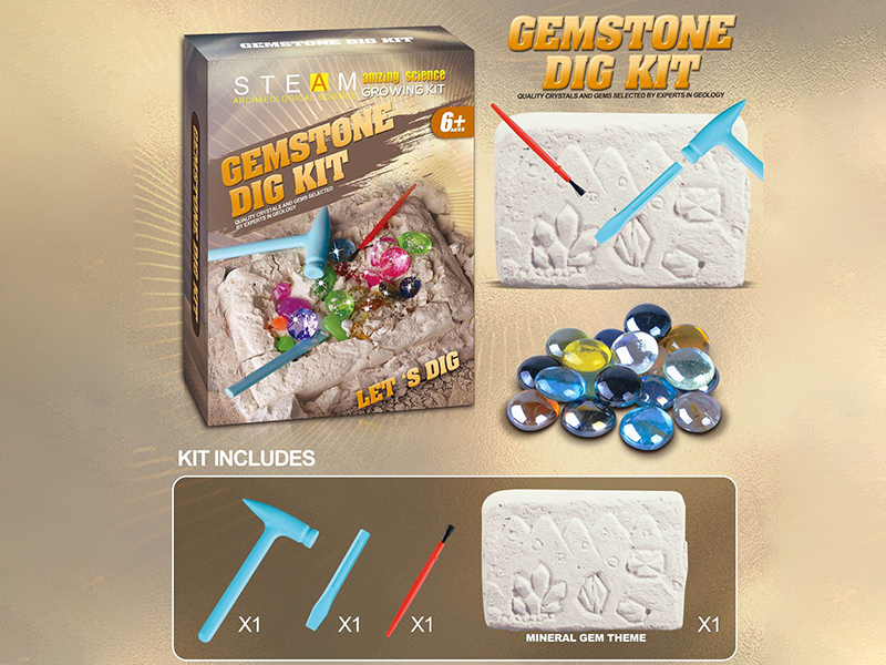 Archaeological Dig Series - Mineral Gemstone