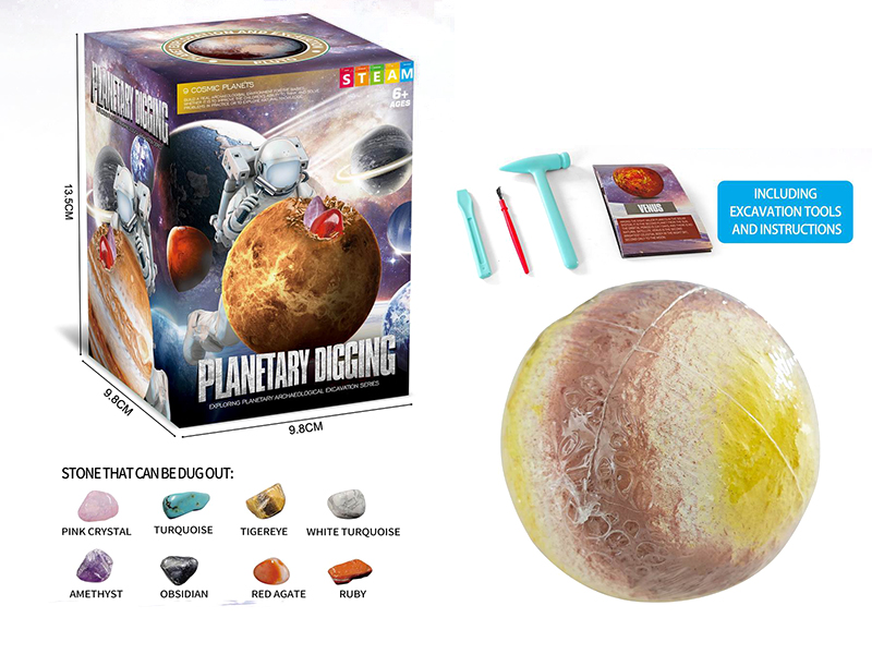 Exploring Planetary Archaeological Excavation Series - Saturn