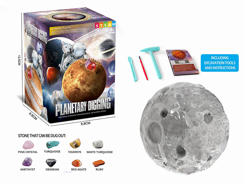 Exploring Planetary Archaeological Excavation Series - Moon