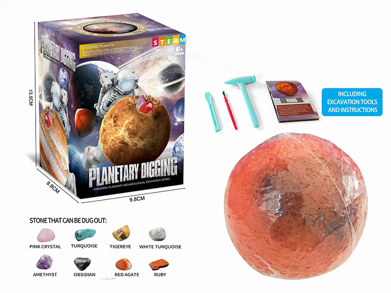 Exploring Planetary Archaeological Excavation Series - Venus