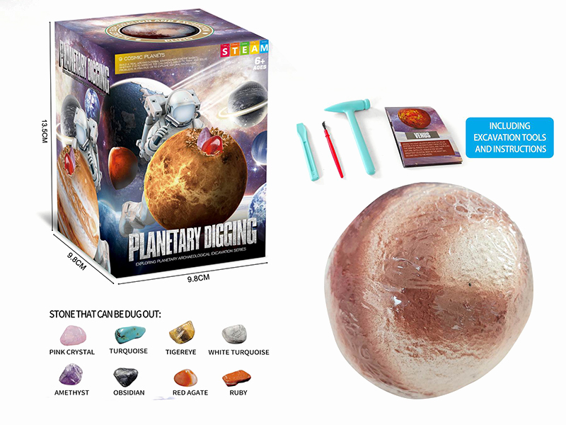 Exploring Planetary Archaeological Excavation Series - Jupiter