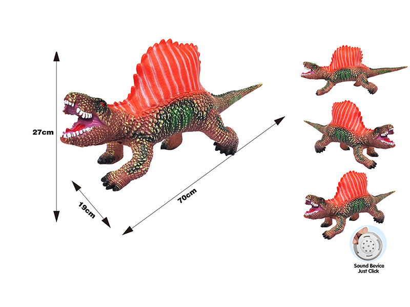 70Cm Vinyl Simulated Ic Large Spinosaurus Toy