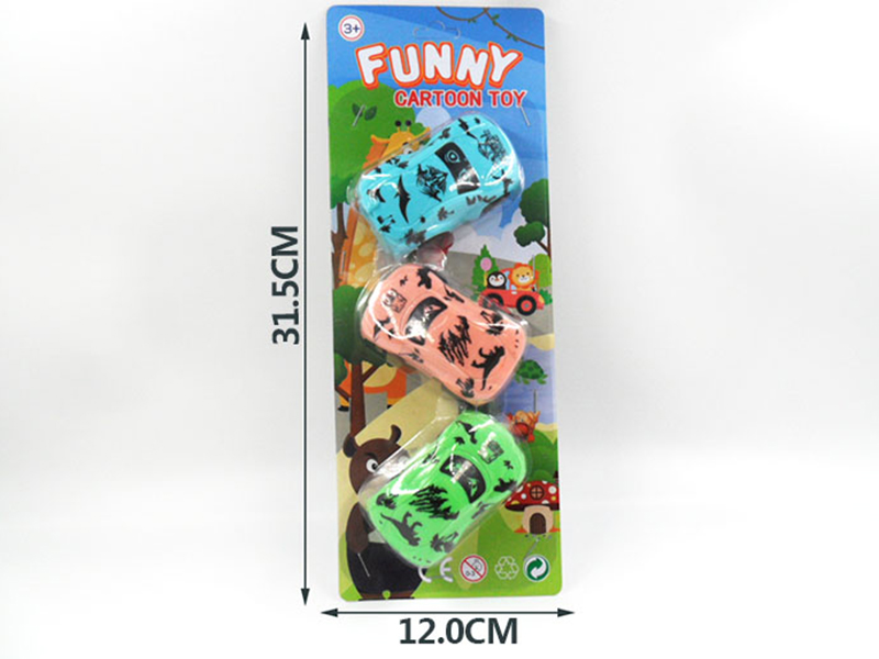 Pull Back Dinosaur Cartoon Car
