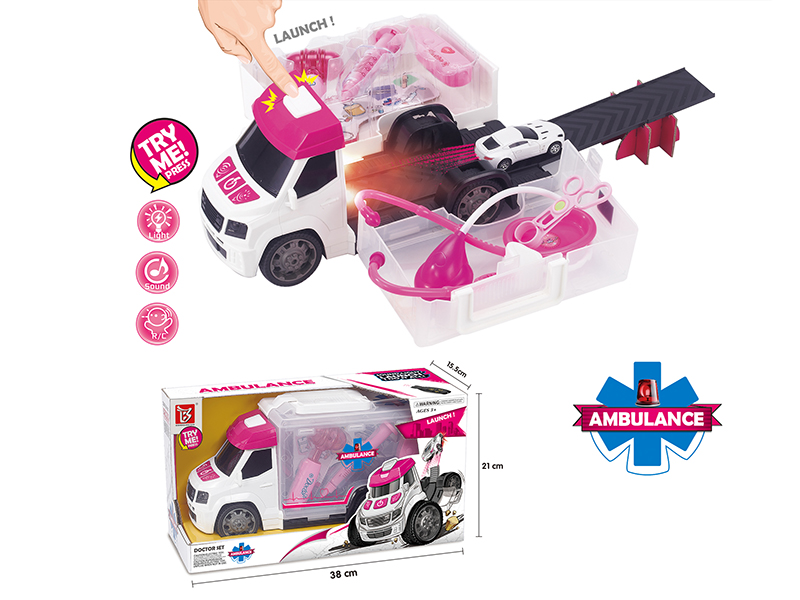 Medical Theme Storage Car 15pcs