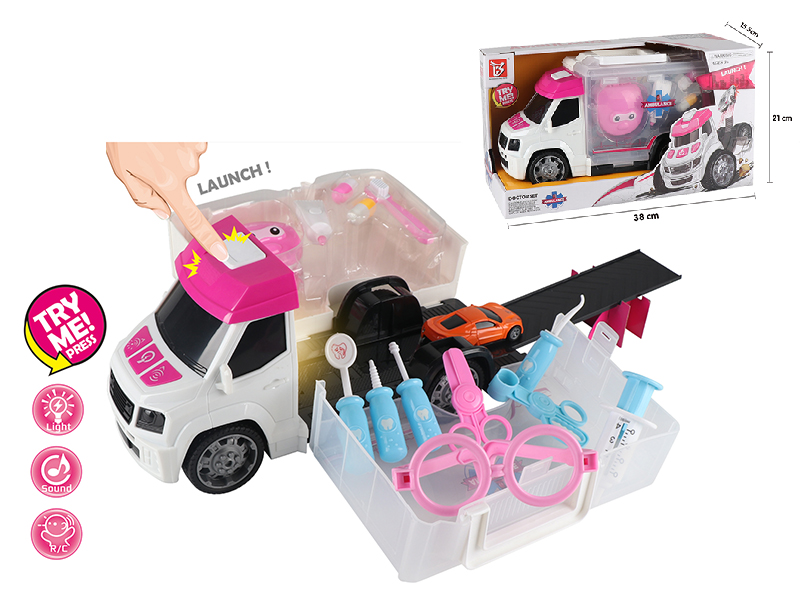 Dental Theme Storage Car 17pcs
