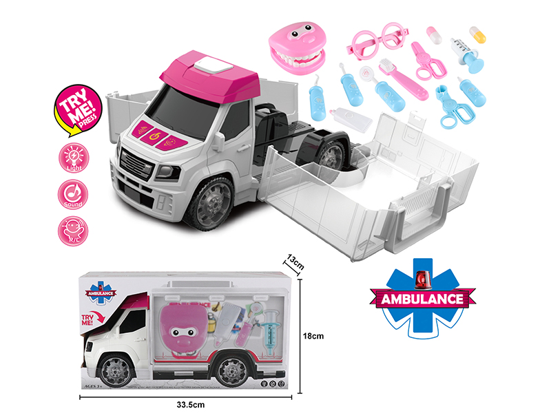Dental Theme Storage Car 14pcs