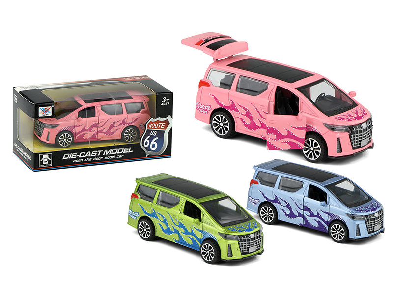 1:32 Pull Back Toyota Business  Alloy Car