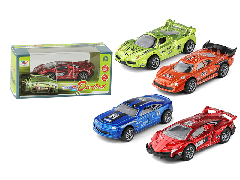 1:36 Pull Back Alloy Car