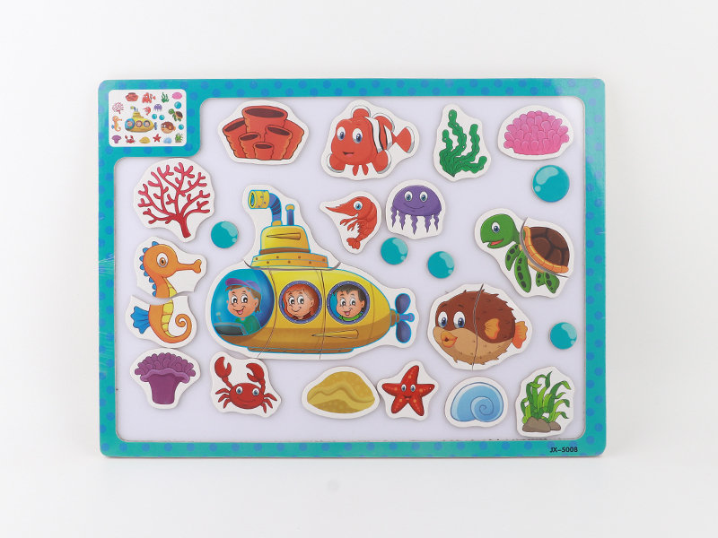 Magnetic Underwater World Puzzle