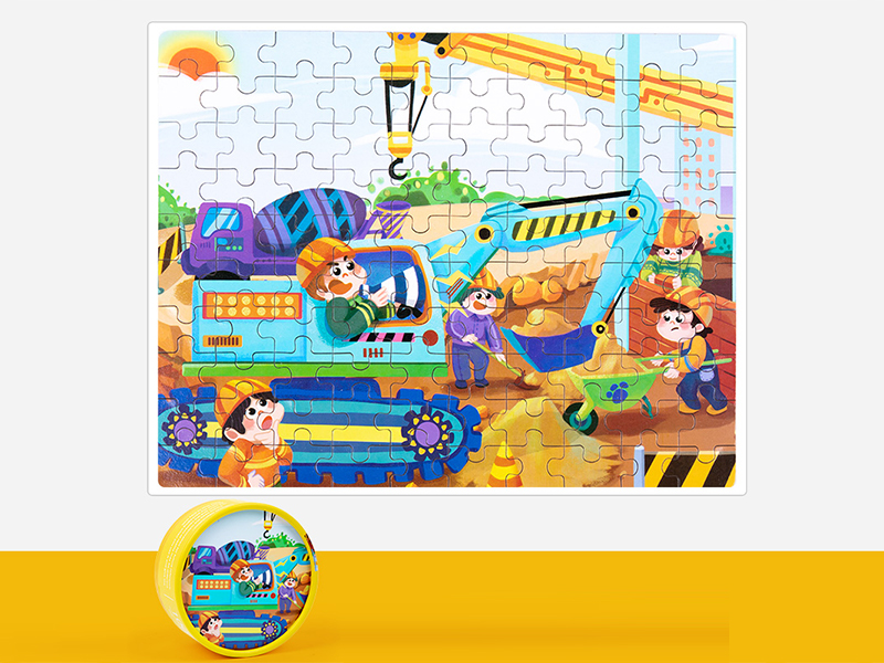 100Pcs Paper Tube Puzzle (Engineering)