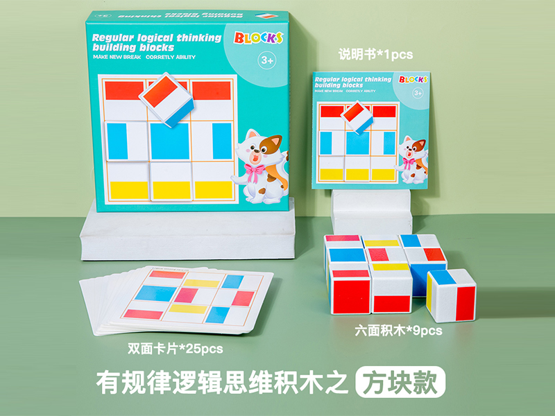 Wooden Logical Thinking Blocks (Block)