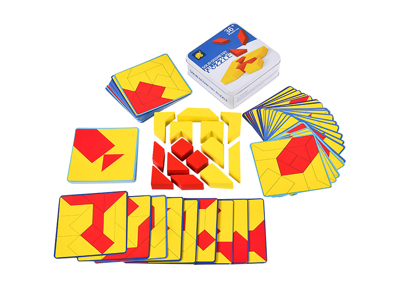 Wooden Geometric Puzzle Toy