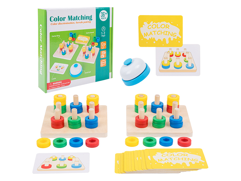 Wooden Fun Hoop Battle Game