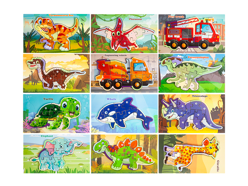 Wooden Buckle Puzzle Toy