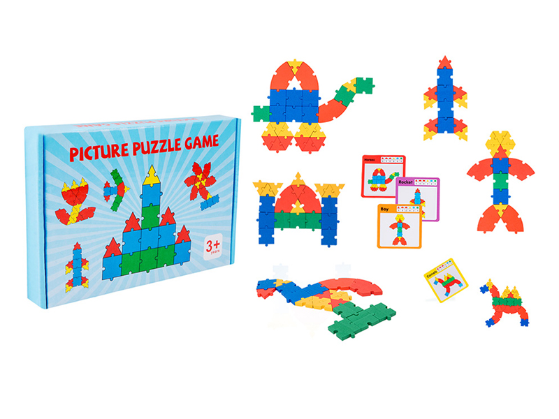 Wooden Creative Pattern Puzzle