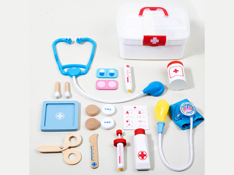 Wooden Simulation Medical Box